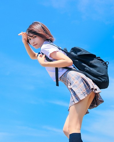 『さきふぉと。（仮）』初代専属モデル ちかちゃ